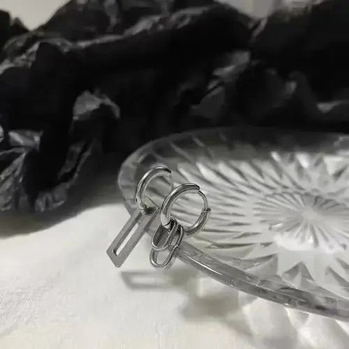 Other Retro punk earrings （1pairs） Size ONE SIZE - 2 Thumbnail