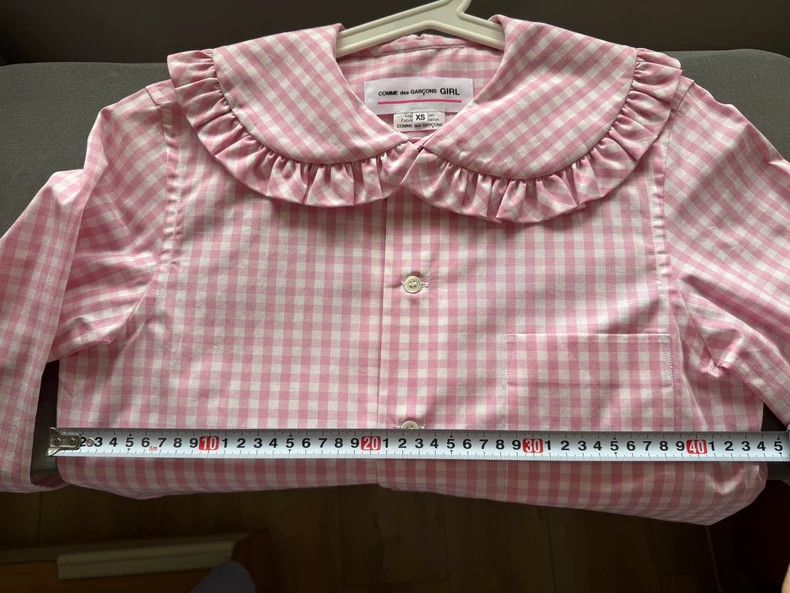 Comme des Garcons Comme Des Garcons Pink plaid shirt Size XS / US 0-2 / IT 36-38 - 6 Thumbnail