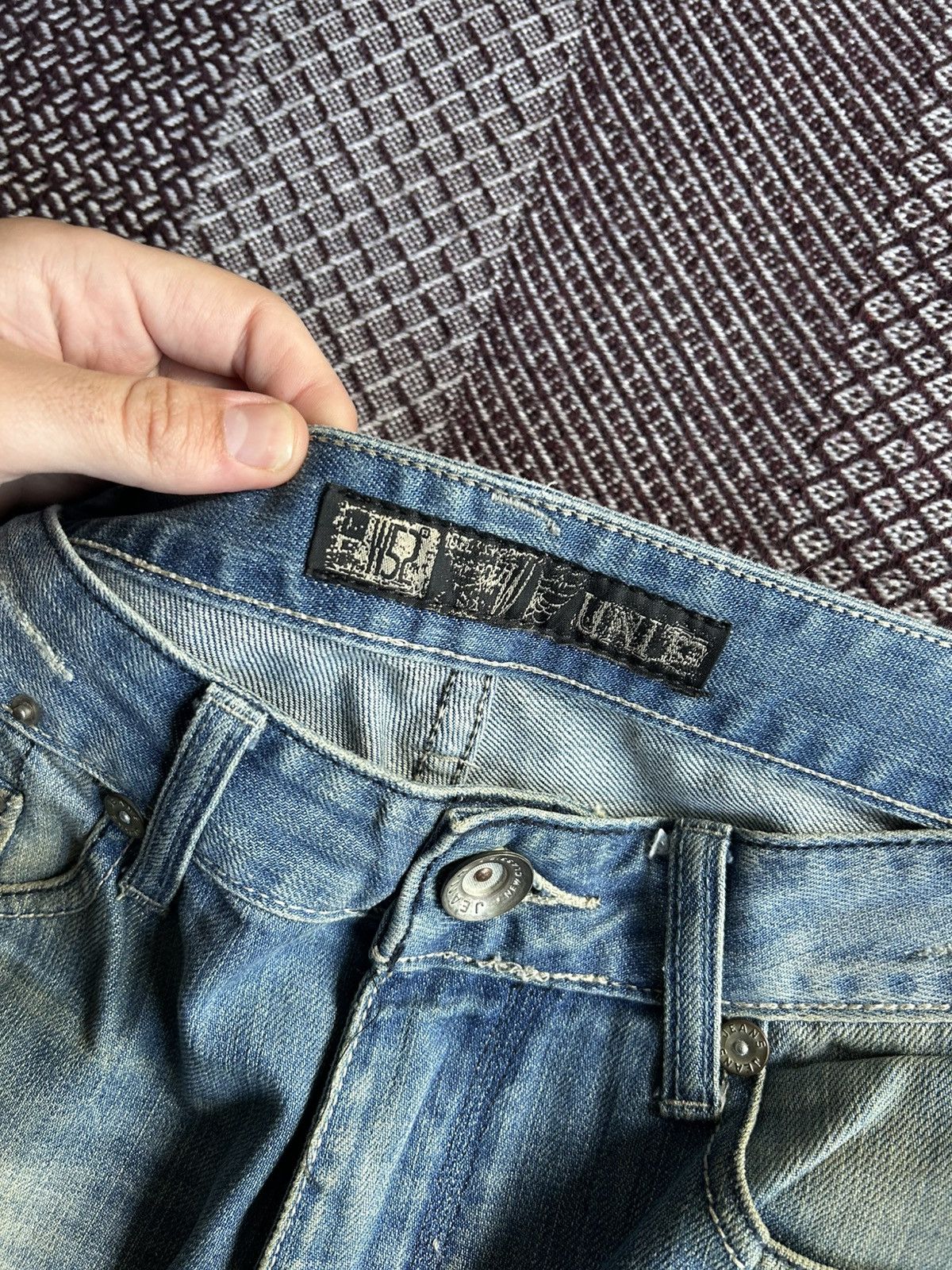 Japanese Brand Vintage Distressed Denim Jeans Japanese Style Size 30 Unisex Size US 30 / EU 46 - 7 Thumbnail