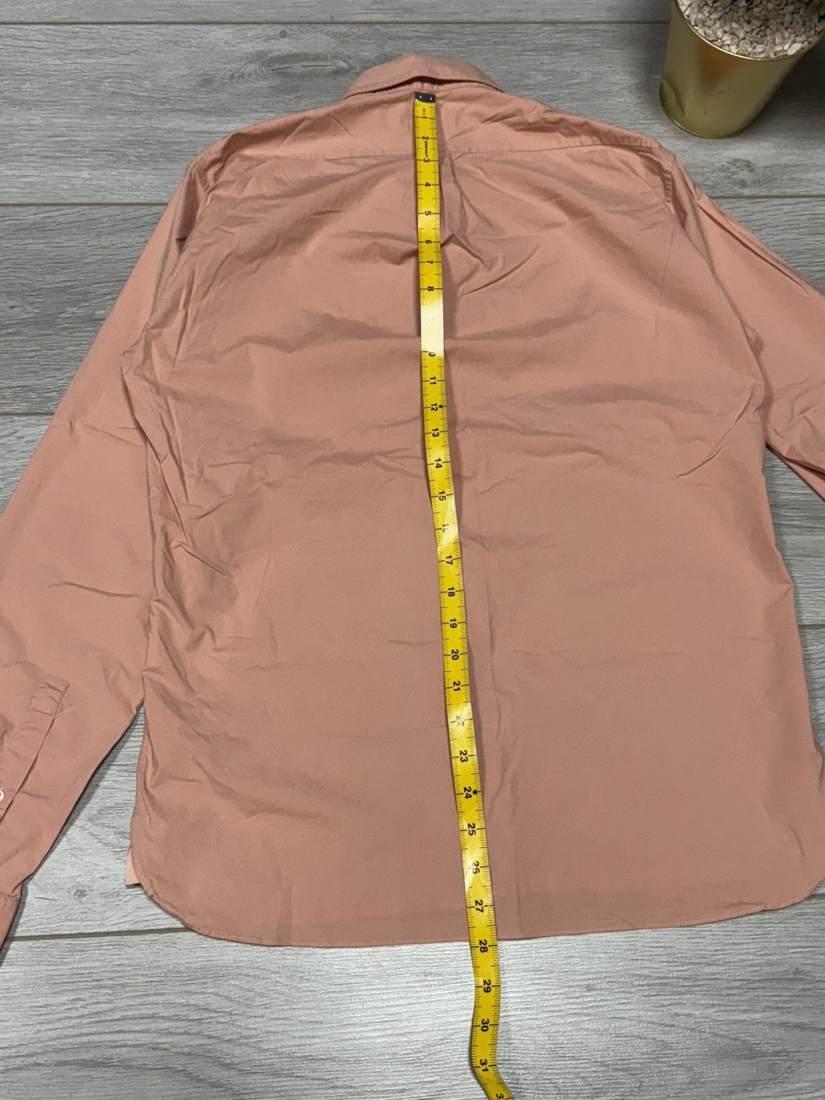 Acne Studios Acne Studios york stre shirt buttons peach colour Size US M / EU 48-50 / 2 - 11 Thumbnail