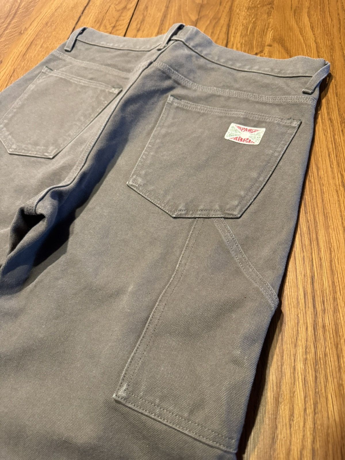 Indigofera Indigofera Wendell Pants Smithson Canvas Warm Gray Size US 33 - 8 Thumbnail