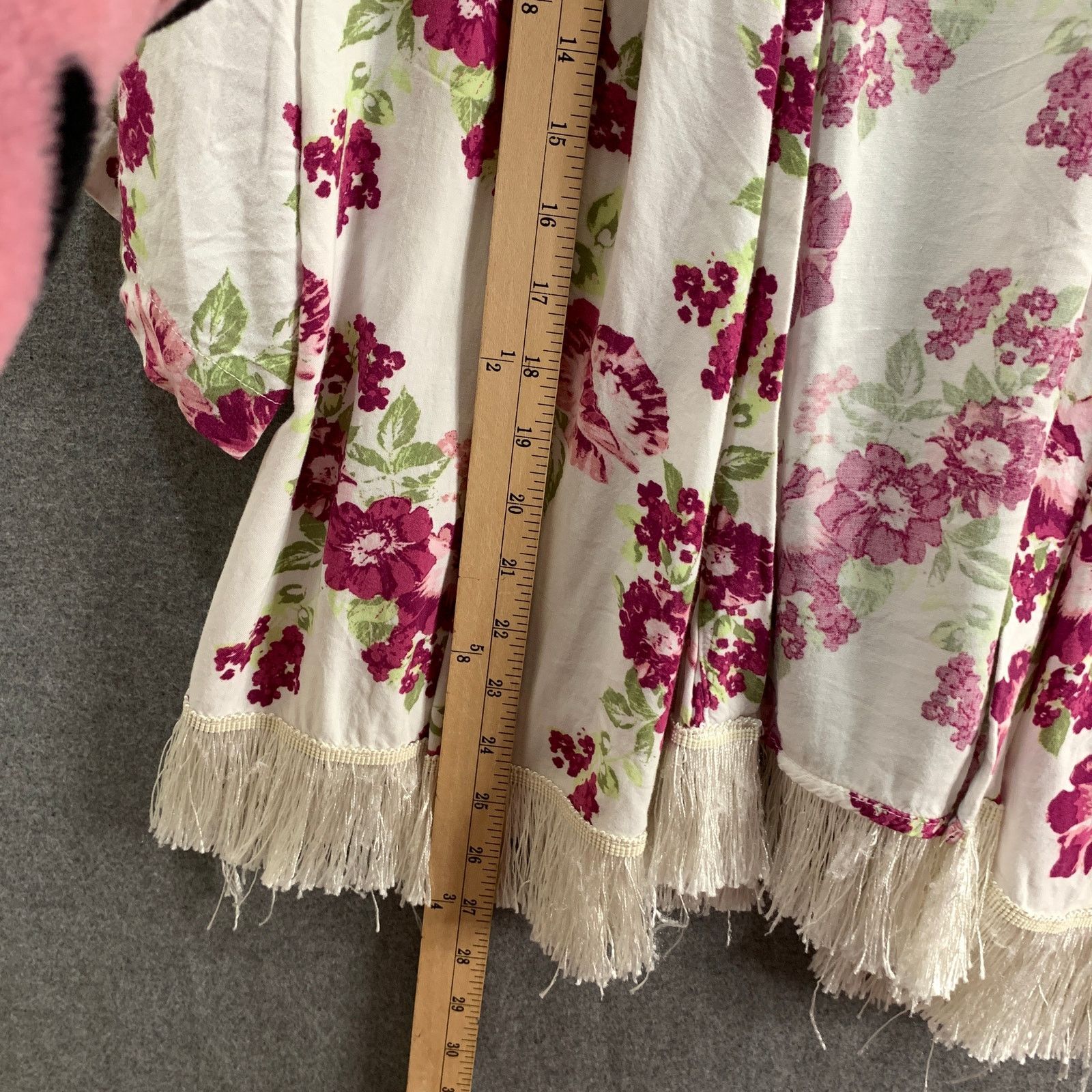 Other NOWADAYS Kimono Floral Print Shirt Women Large Size L / US 10 / IT 46 - 5 Thumbnail