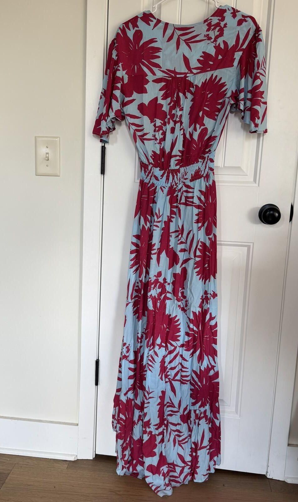 Other Abel The Label XS Floral Print Maxi Dress Size XS / US 0-2 / IT 36-38 - 6 Thumbnail