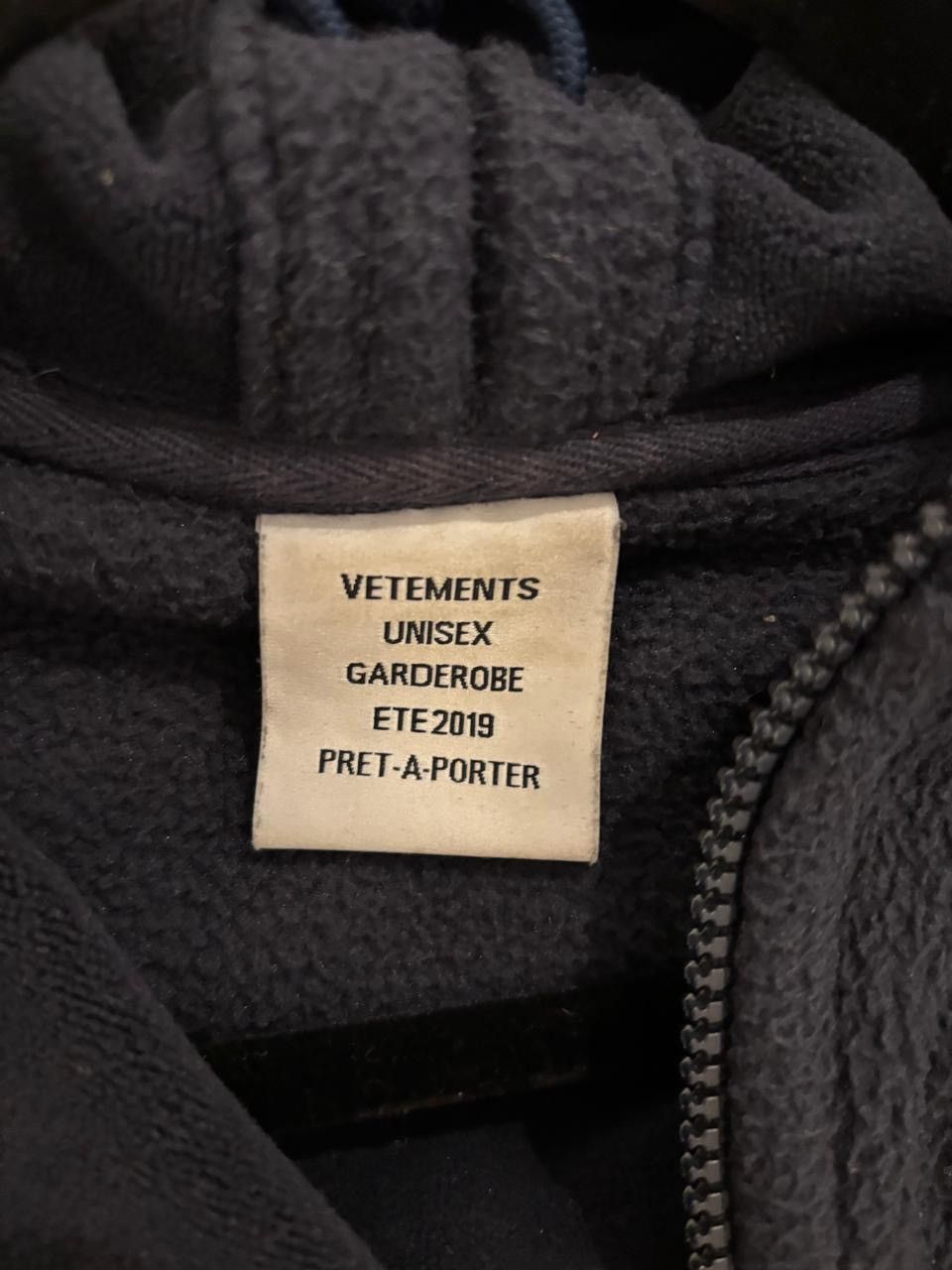 Vetements Vetements SS19 Gimp Face Mask Fleece Hoodie Size US M / EU 48-50 / 2 - 5 Thumbnail