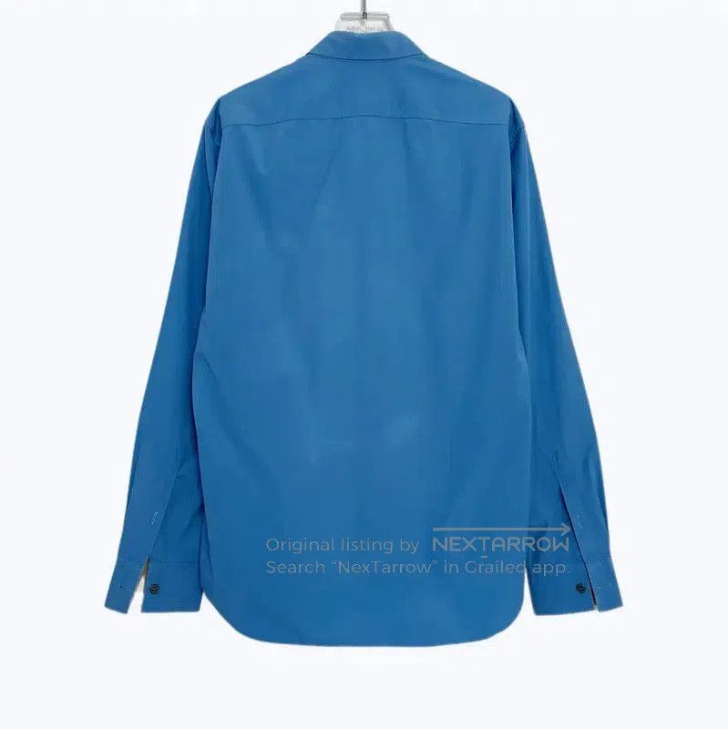 Burberry Burberry Blue Cotton Women's Shirt. Size M / US 6-8 / IT 42-44 - 2 Thumbnail