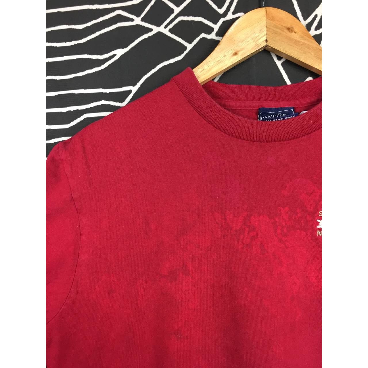 Camp David × Vintage Vtg Camp David Sunset Beach North Carolina Embroidery Tee Size US M / EU 48-50 / 2 - 4 Thumbnail