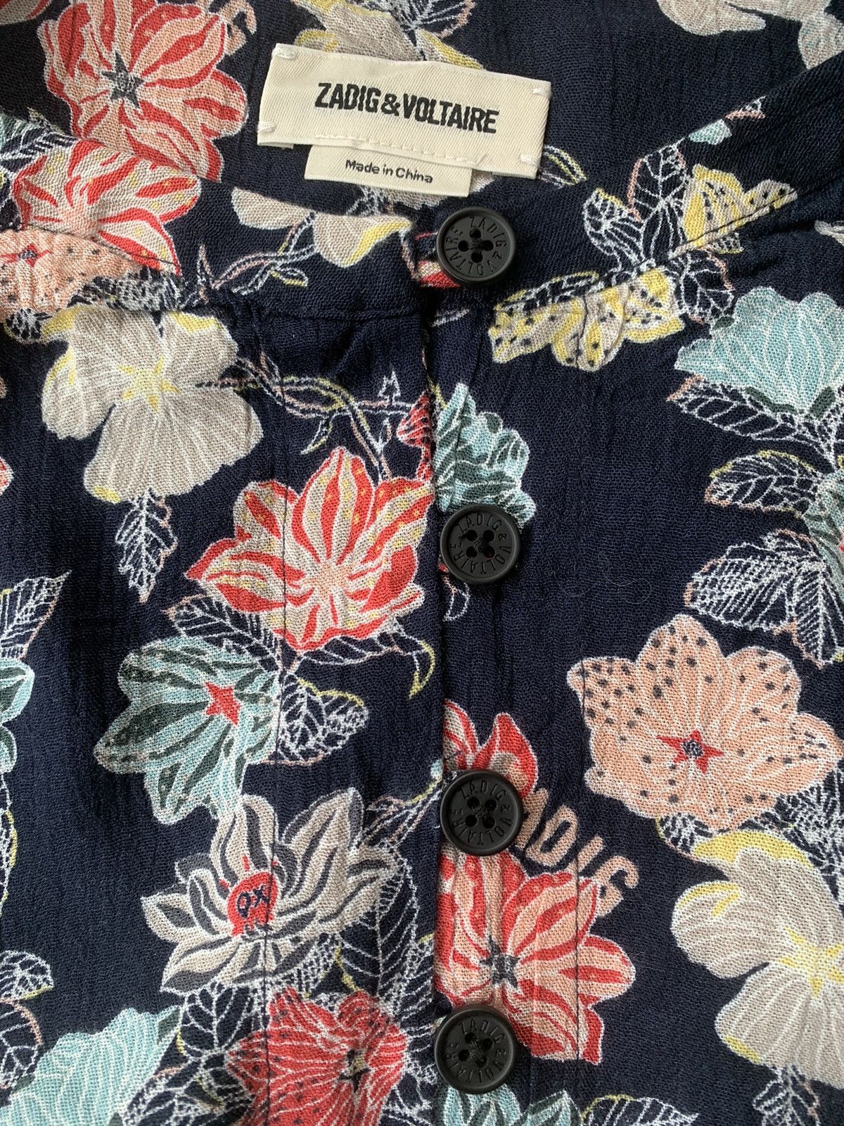 Zadig & Voltaire Zadig and voltaire floral fullprint blouse Size S / US 4 / IT 40 - 5 Thumbnail