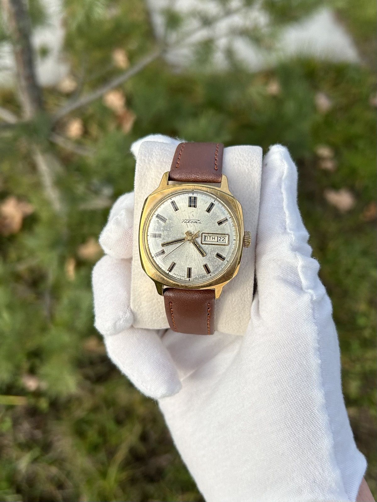 Vintage Vintage Watch Raketa USSR Soviet Mechanical 1980s Size ONE SIZE - 11 Thumbnail