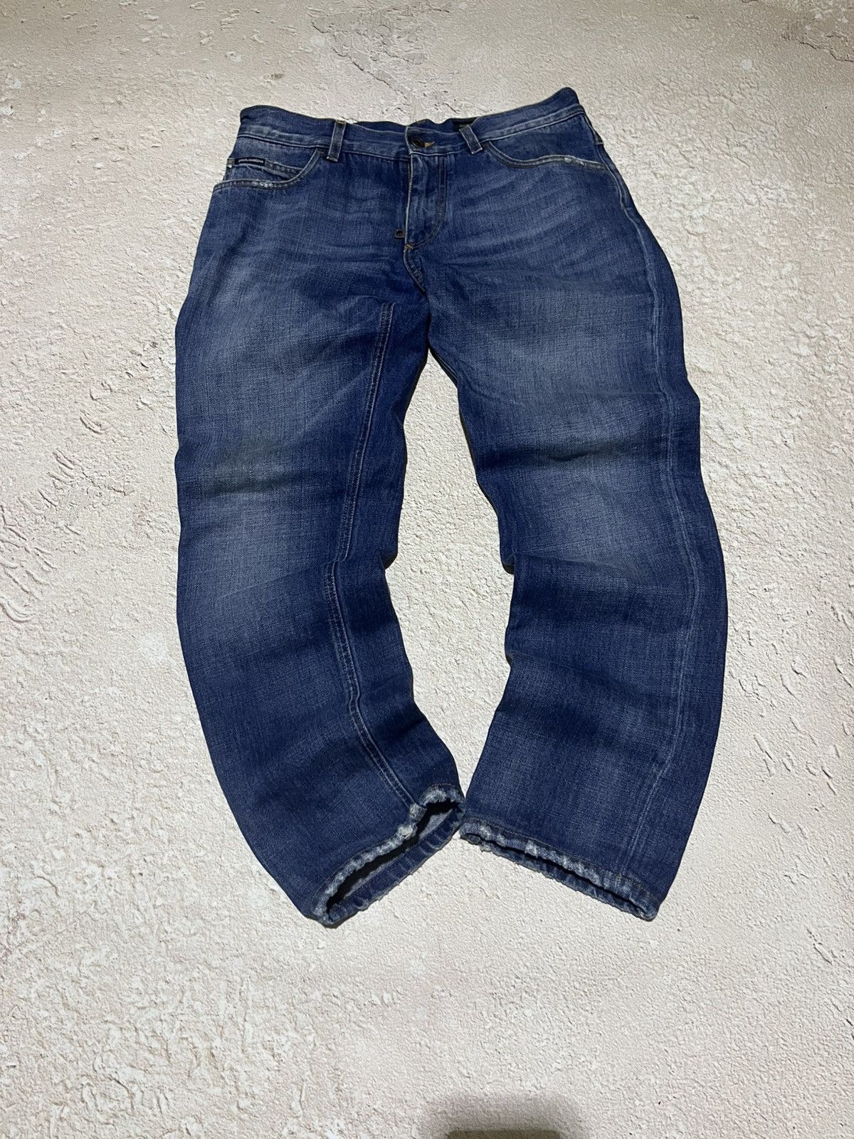 Dolce & Gabbana Dolce & Gabbana Classic Blue Denim Jeans Y2K Size US 32 / EU 48 - 12 Thumbnail