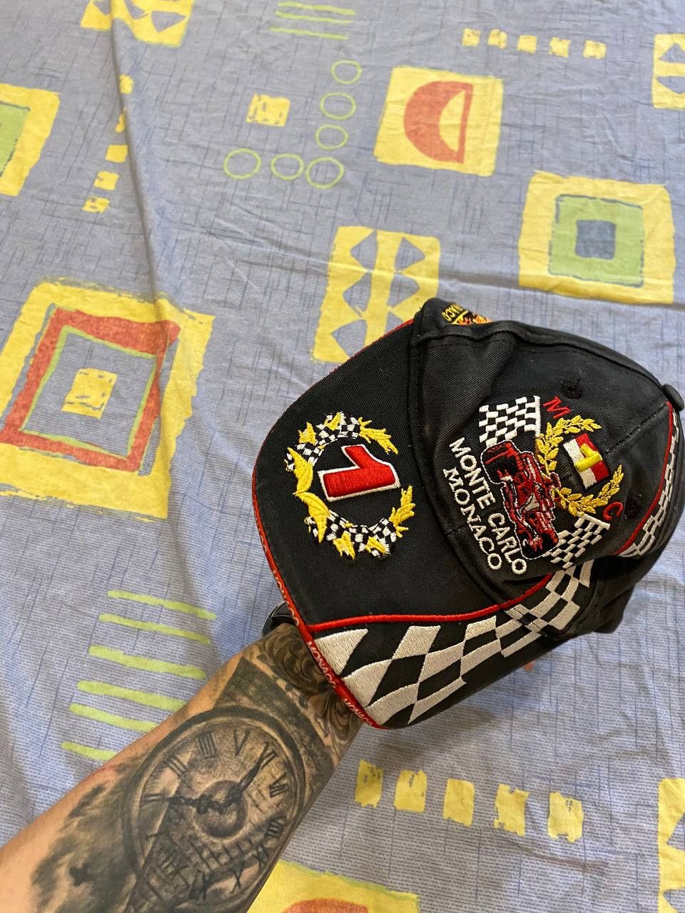 Other Vintage Monte Carlo Monaco F1 Cap Size ONE SIZE - 6 Thumbnail