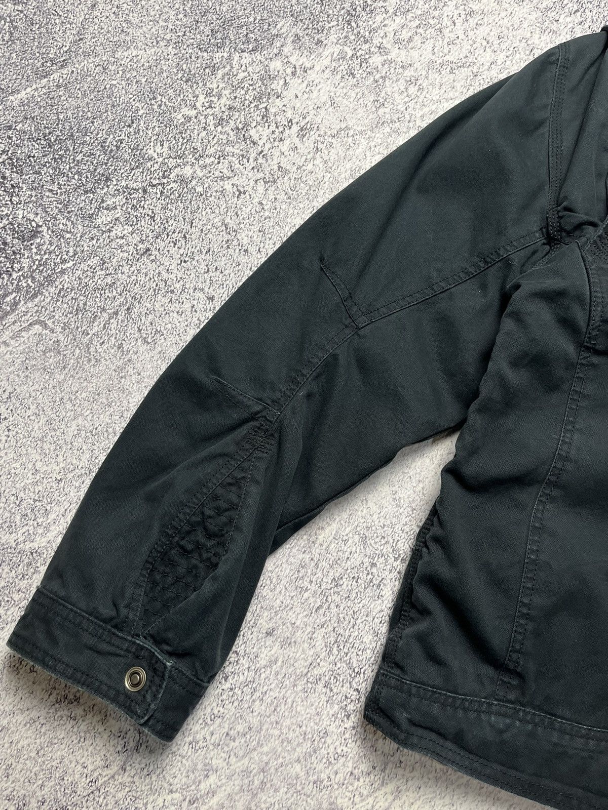 Nike Vintage Nike Denim Jacket omber Rare Pocket Zip Size L/ Size US M / EU 48-50 / 2 - 23 Thumbnail