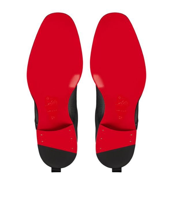 Christian Louboutin o1bcso1str1024 Boabi Chelsea Flat in Black Size US 8 / EU 41 - 4 Thumbnail
