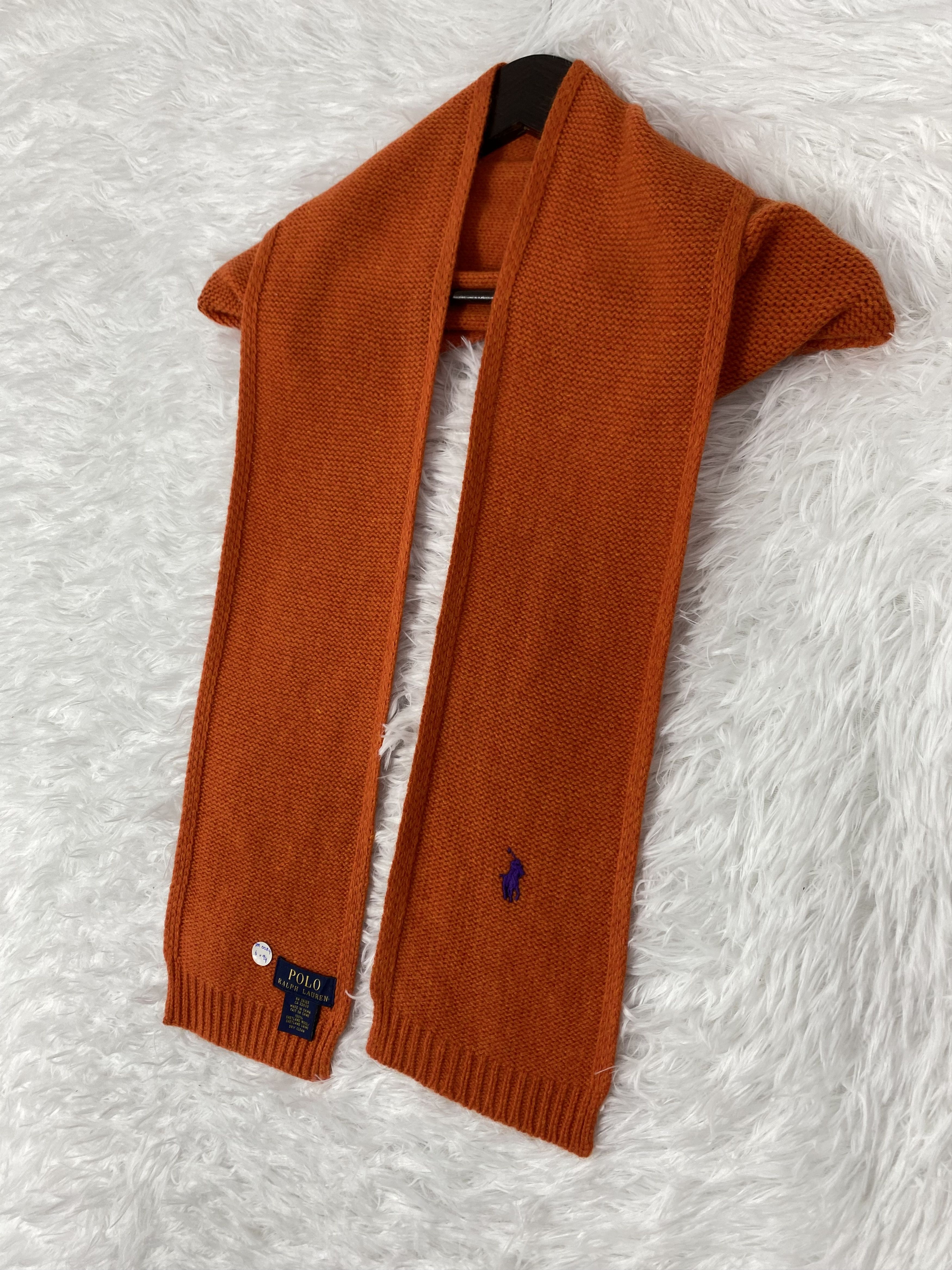 Polo Ralph Lauren Vintage Polo Ralph Lauren Scarf / Muffler Neckwear PM0084 Size ONE SIZE - 5 Thumbnail