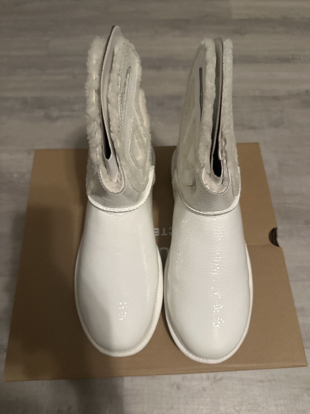 Telfar × Ugg Telfar Ugg Logo Mini Crinkle White Size US 13 / EU 46 - 5 Thumbnail