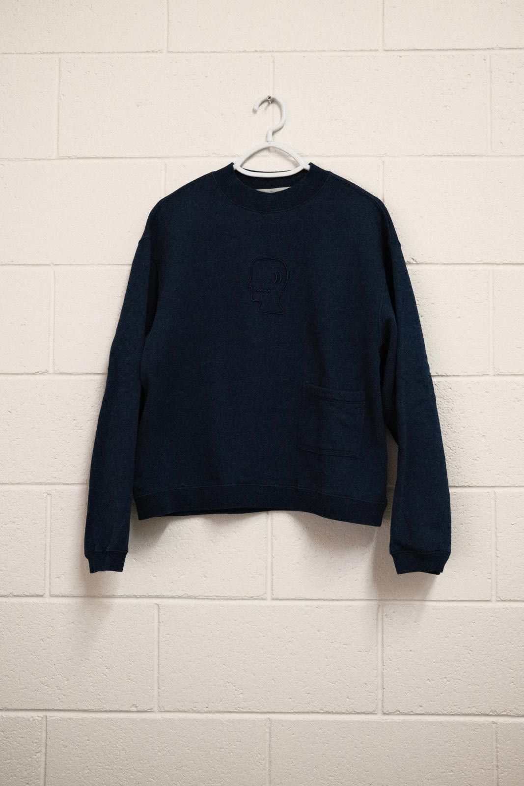 Brain Dead Brain Dead Navy Blue Sweatshirt Size Small Size US S / EU 44-46 / 1 - 1 Thumbnail