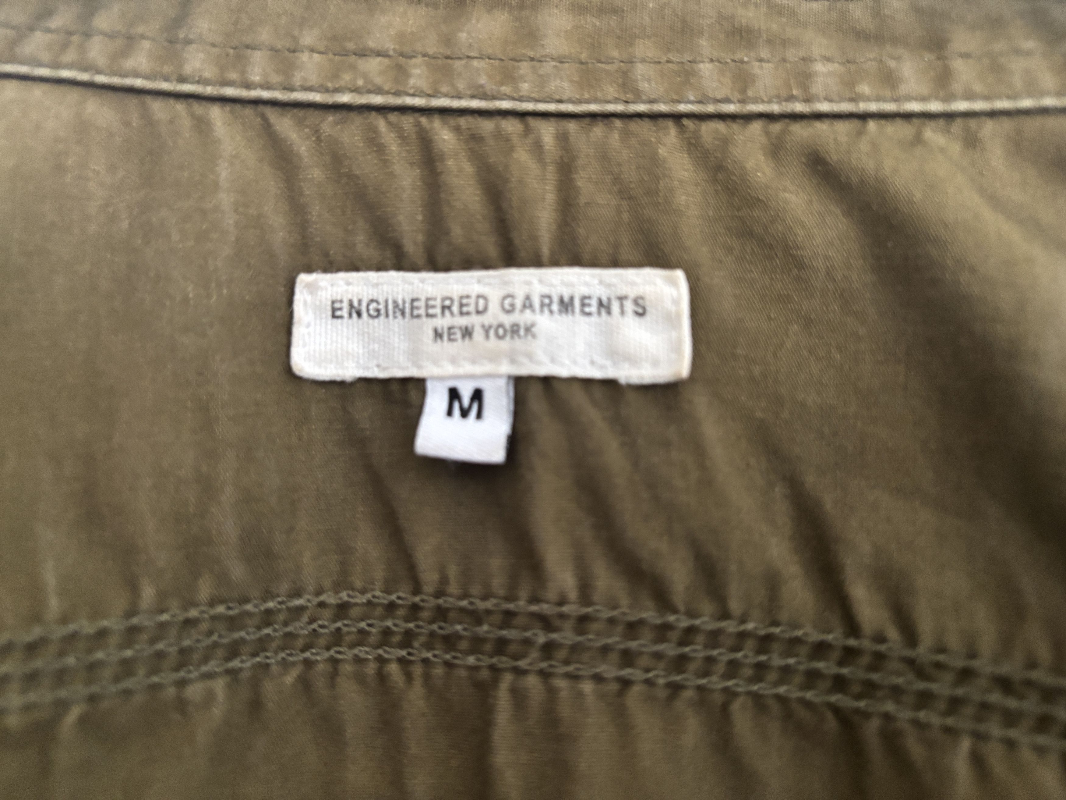 Olive Green Button-up Work Shirt - Medium mi USA