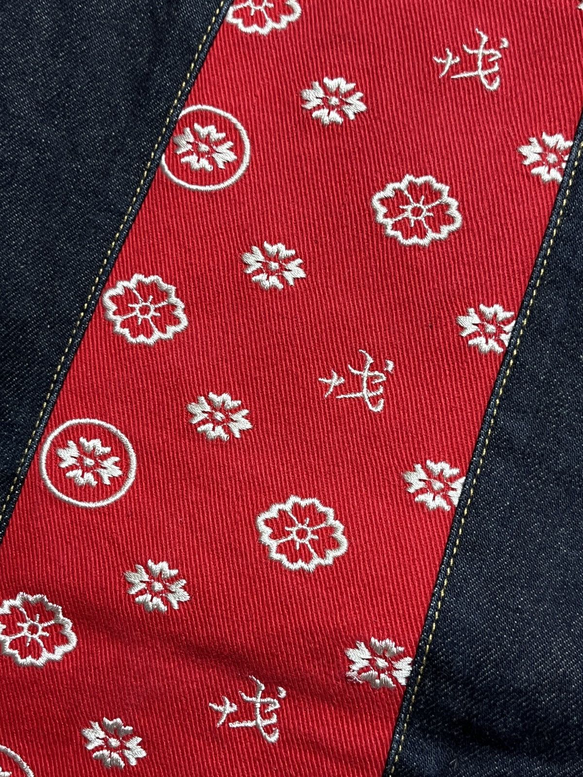 Evisu Evisu Big Embroidered Daicock Selvedge Jeans Size US 33 - 5 Thumbnail