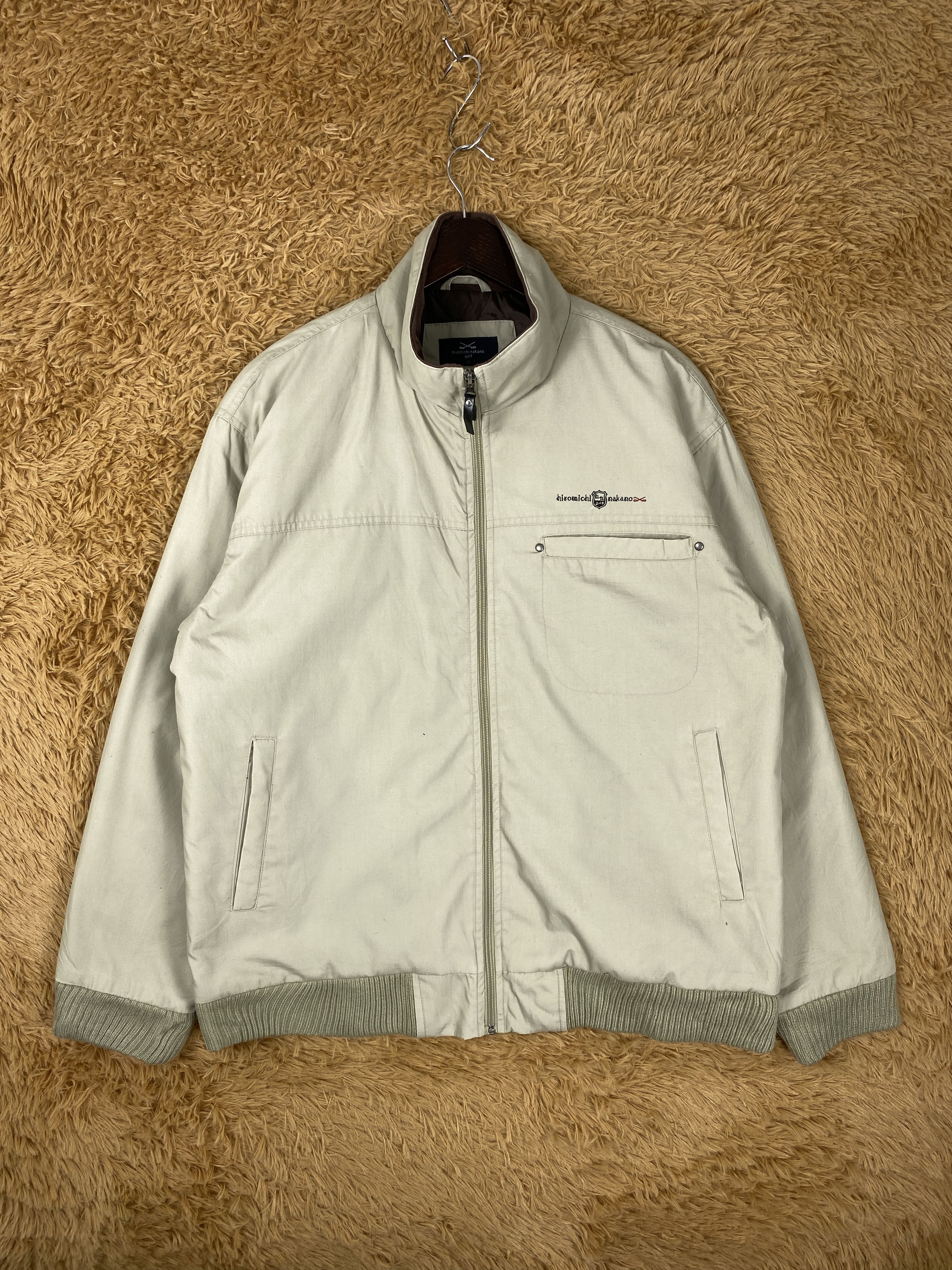 Japanese Brand × Vintage Vintage Hiromichi Nakano Golf Quilted Lining Jacket Size US M / EU 48-50 / 2 - 1 Thumbnail