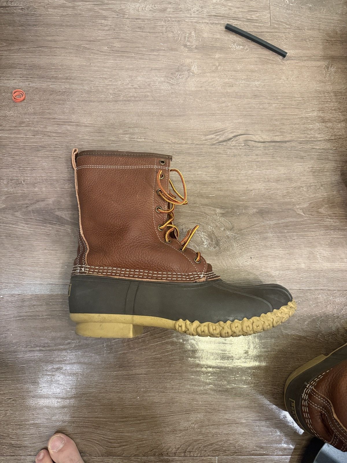 L.L. Bean L.L. Bean Brown Leather Bean Boots sz 10 Size US 10 / EU 43 - 7 Thumbnail