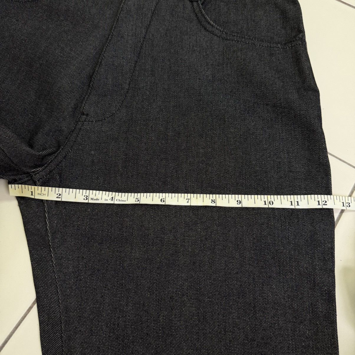 Saint Laurent Paris Saint Laurent Raw Denim Bootcut W31 Size US 30 / EU 46 - 19 Thumbnail