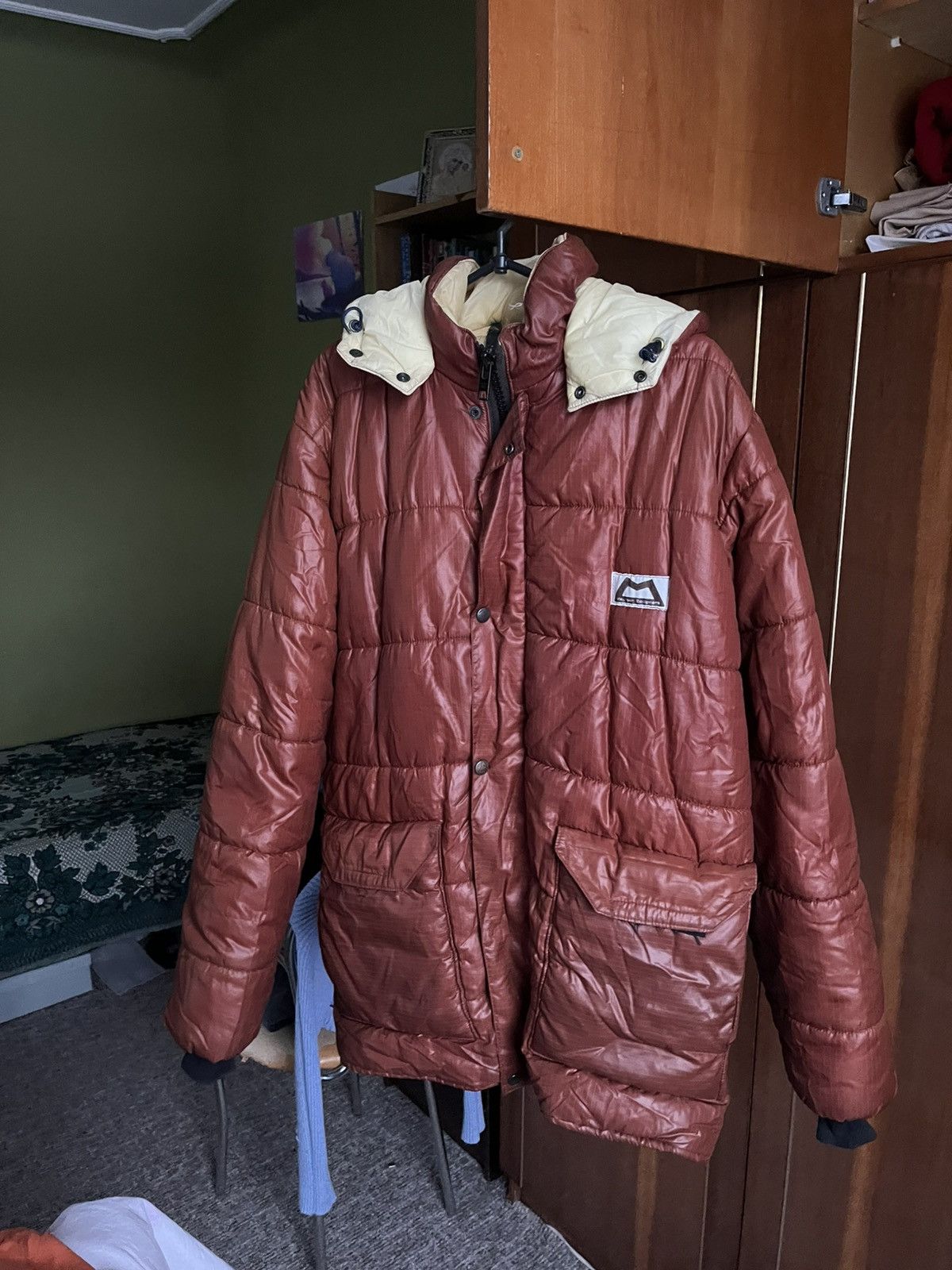 Mountain Equipment Vintage Mountain Equipment Puffer Jacket BrownHooded Outdoor Size US L / EU 52-54 / 3 - 2 Thumbnail