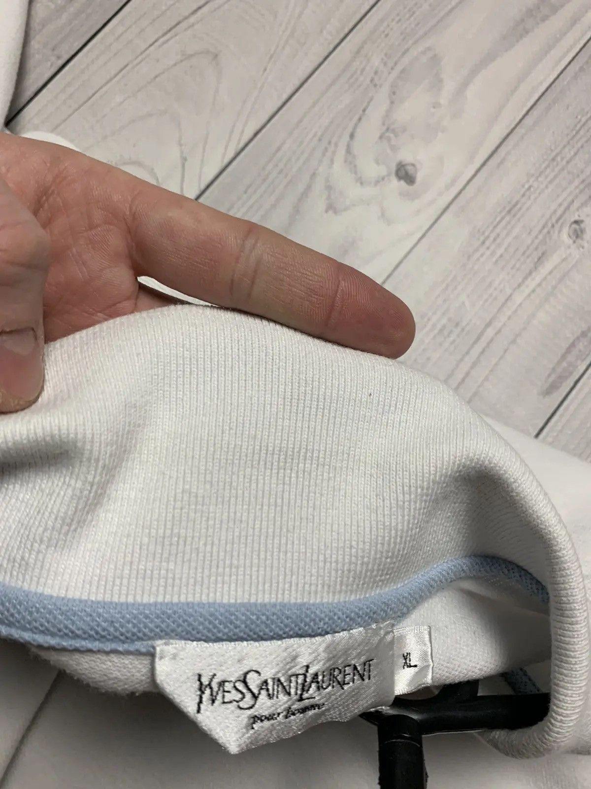 Yves Saint Laurent Vintage polo Yves Saint Laurent size XL small logo Size US XL / EU 56 / 4 - 7 Thumbnail