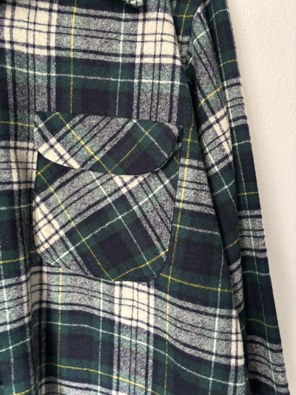 Pendleton Vintage Pendleton Shirt Flannel Made in USA Loop Collar Size US L / EU 52-54 / 3 - 7 Thumbnail