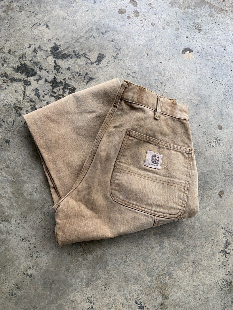 Carhartt Carharrt Carpenter canvas duck Size US 30 / EU 46 - 1 Thumbnail