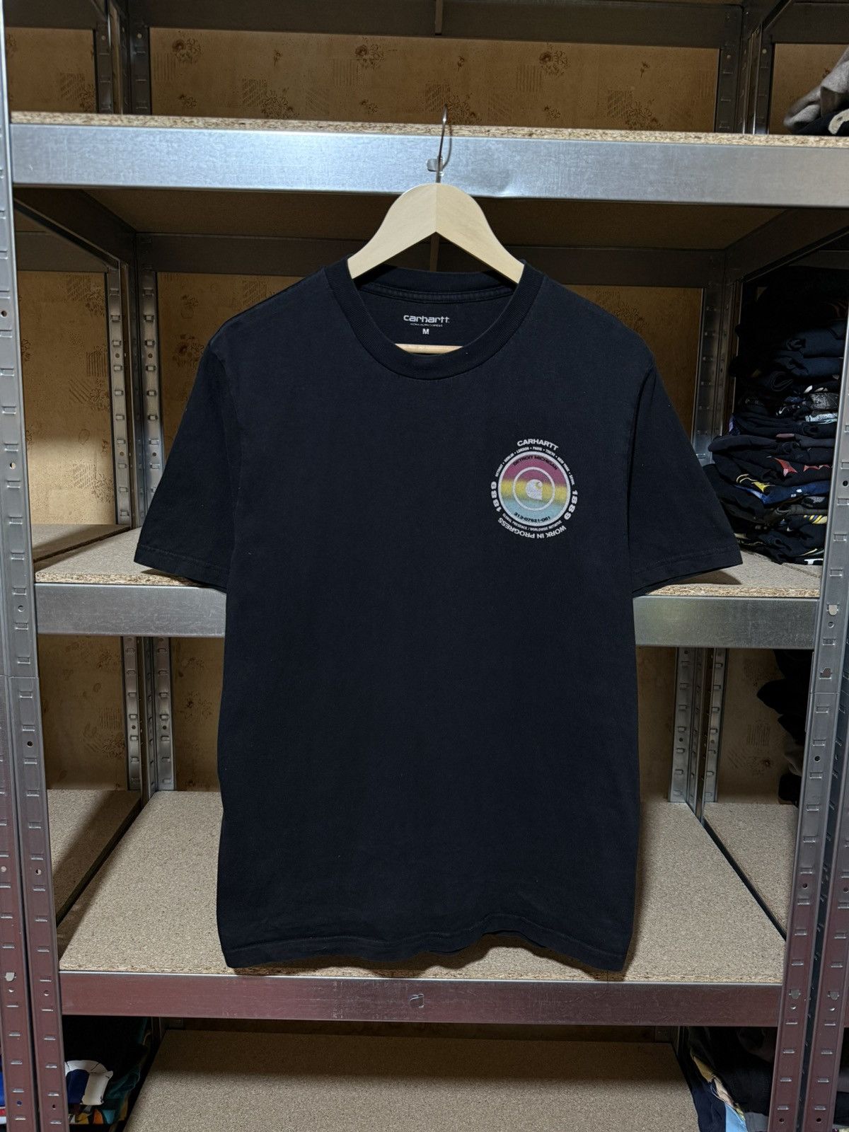 Carhartt × Carhartt Wip Rare Carhartt WIP Detroit Michigan Outdoor T-Shirt Y2K Hype Size US M / EU 48-50 / 2 - 2 Thumbnail