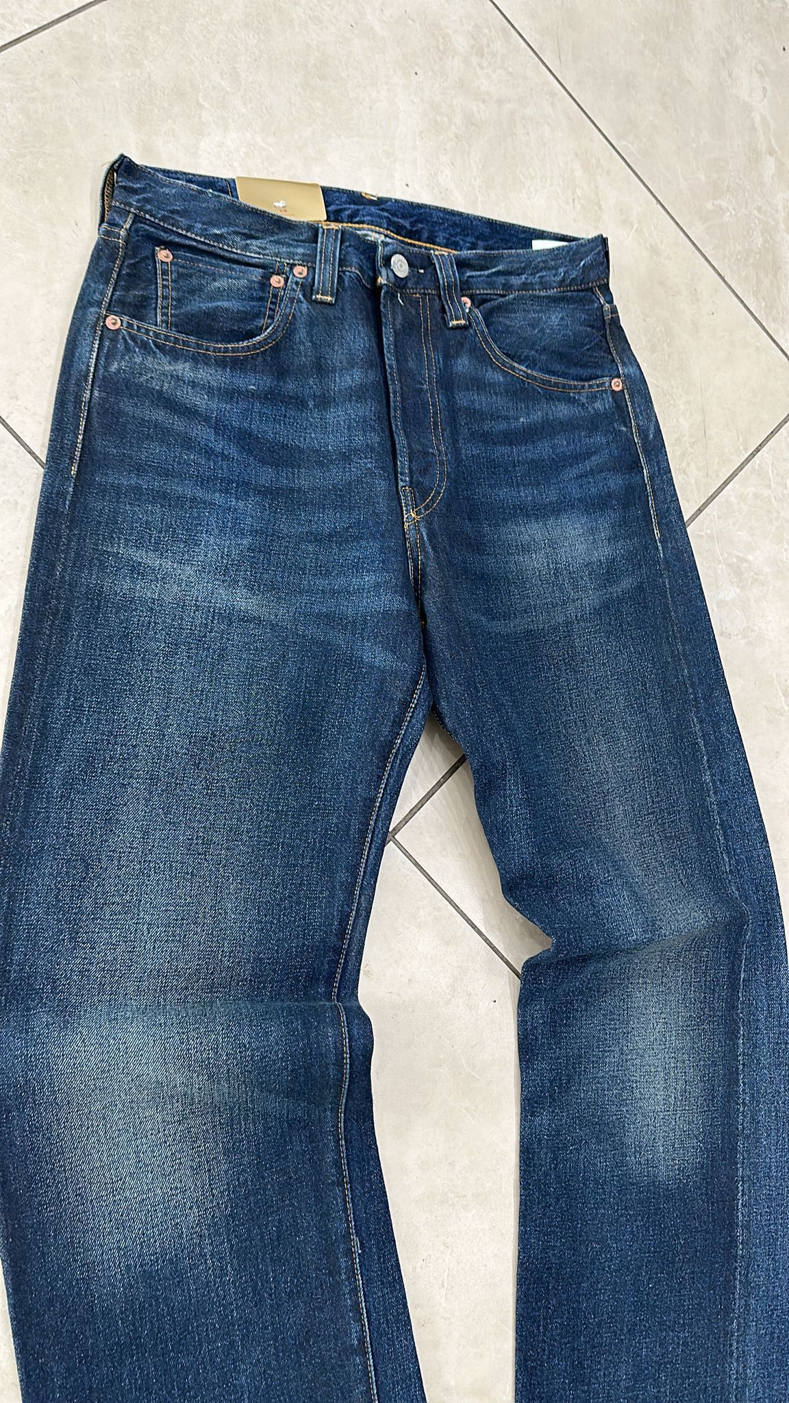 Levi's Vintage Clothing LVC Levi's Vintage Clothing 1947 501XX BigE Selvedge Jeans Size US 30 / EU 46 - 4 Thumbnail