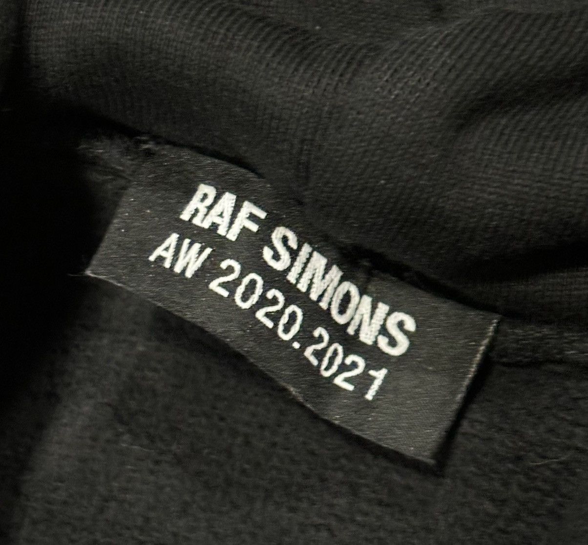 Raf Simons RAF Simon’s AW 2020-21 Detachable Scarf Hoodie Size US M / EU 48-50 / 2 - 7 Thumbnail