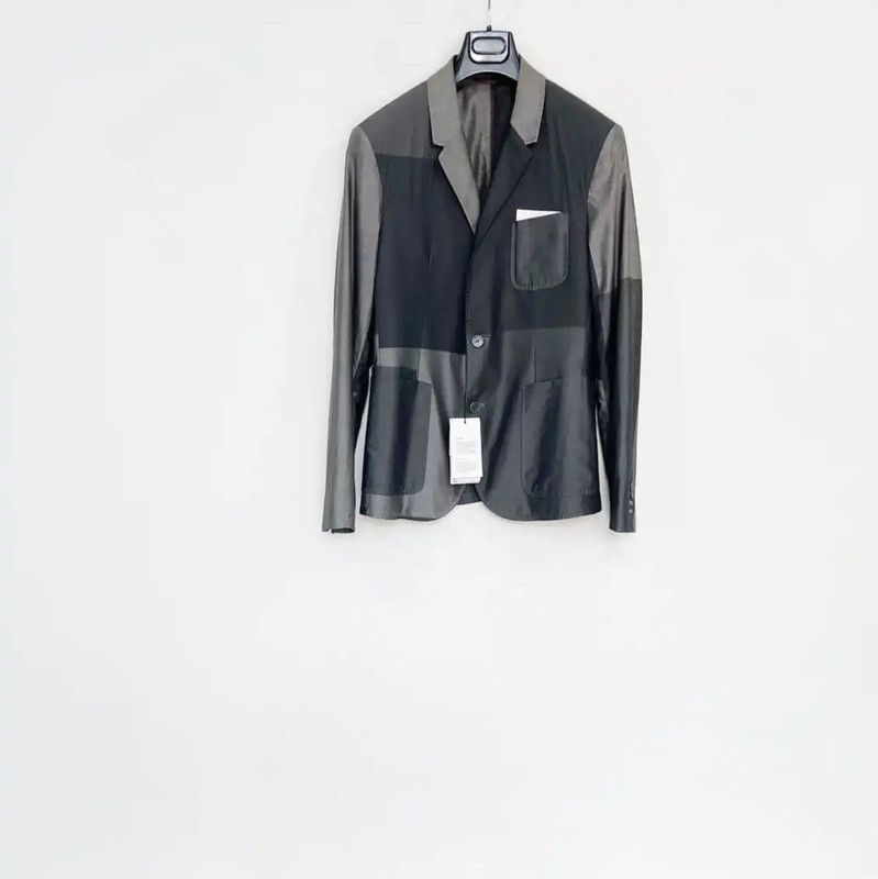 Neil Barrett NeIL Barrett Gray Long Sleeve Outerwear 0089 Size US S / EU 44-46 / 1 - 1 Thumbnail