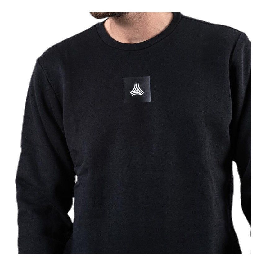 Adidas × Designer × Vintage Adidas Tango Sweat Crew Black Sweatshirt Size US L / EU 52-54 / 3 - 9 Thumbnail