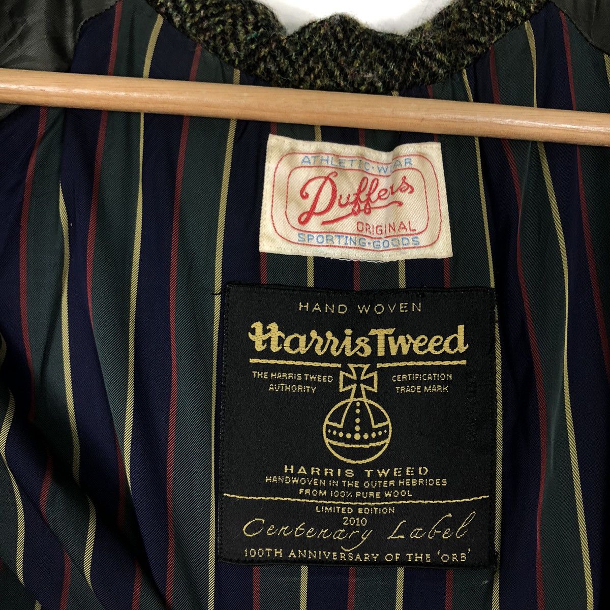 Harris Tweed 90’s Vintage Harris Tweed Dufflers Wool Jacket Cargo Pocket Size US M / EU 48-50 / 2 - 14 Thumbnail