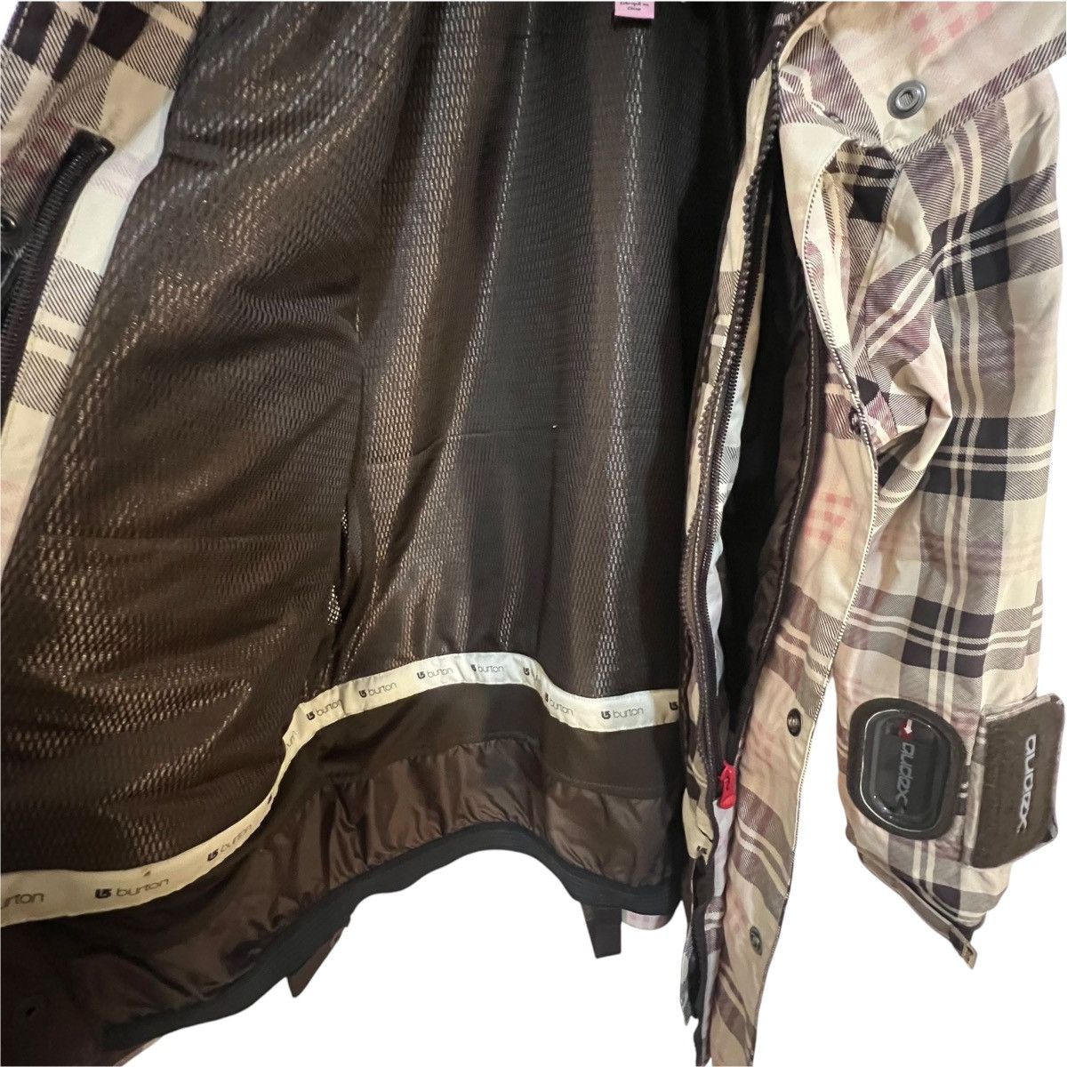 Burton × Motorola Burton Audex Motorola Plaid Snowboard Jacket Size US XS / EU 42 / 0 - 6 Thumbnail