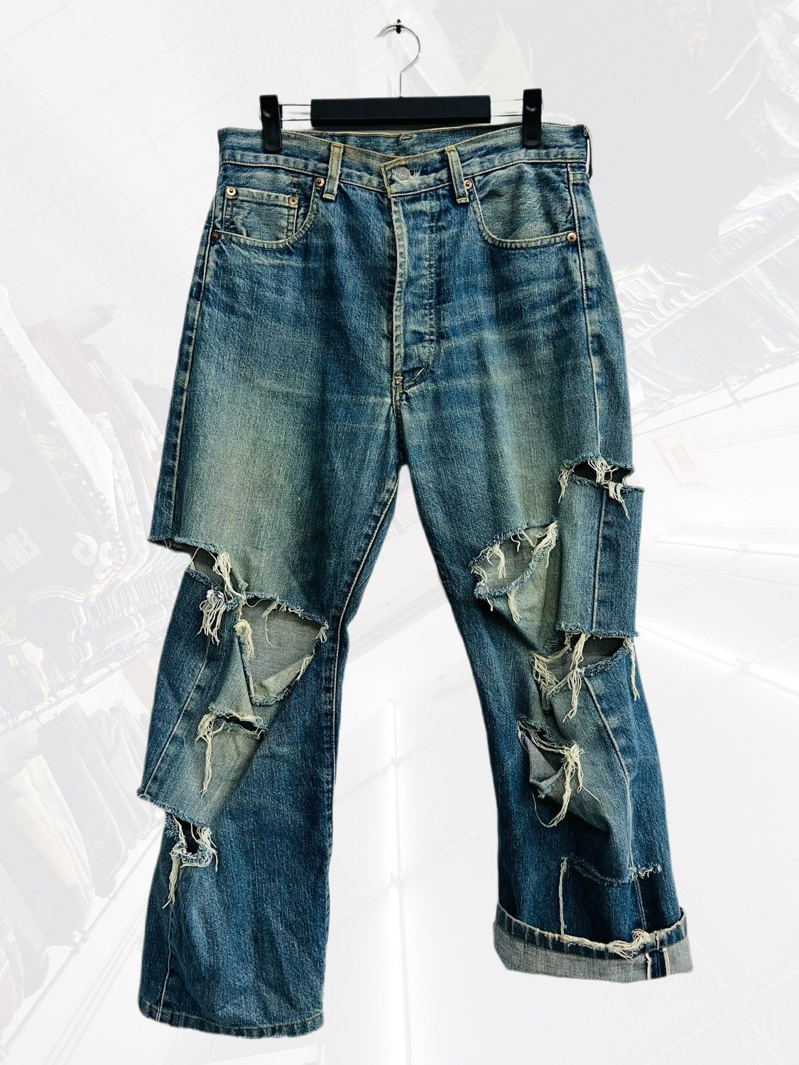 LVC × Levi's Vintage Clothing VINTAGE LEVIS LOT 503B BIG E SELVEDGE GRUNGE Size US 31 - 1 Thumbnail