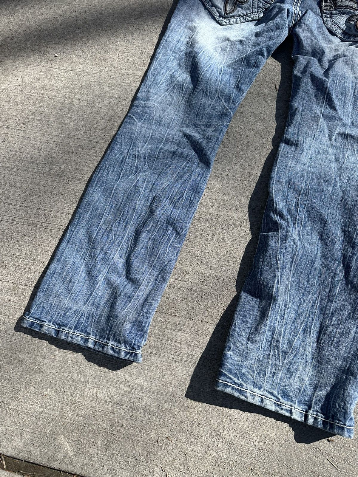 Rock Revival Vintage Rock Revival Blue Denim mens 34 Size US 34 / EU 50 - 4 Thumbnail