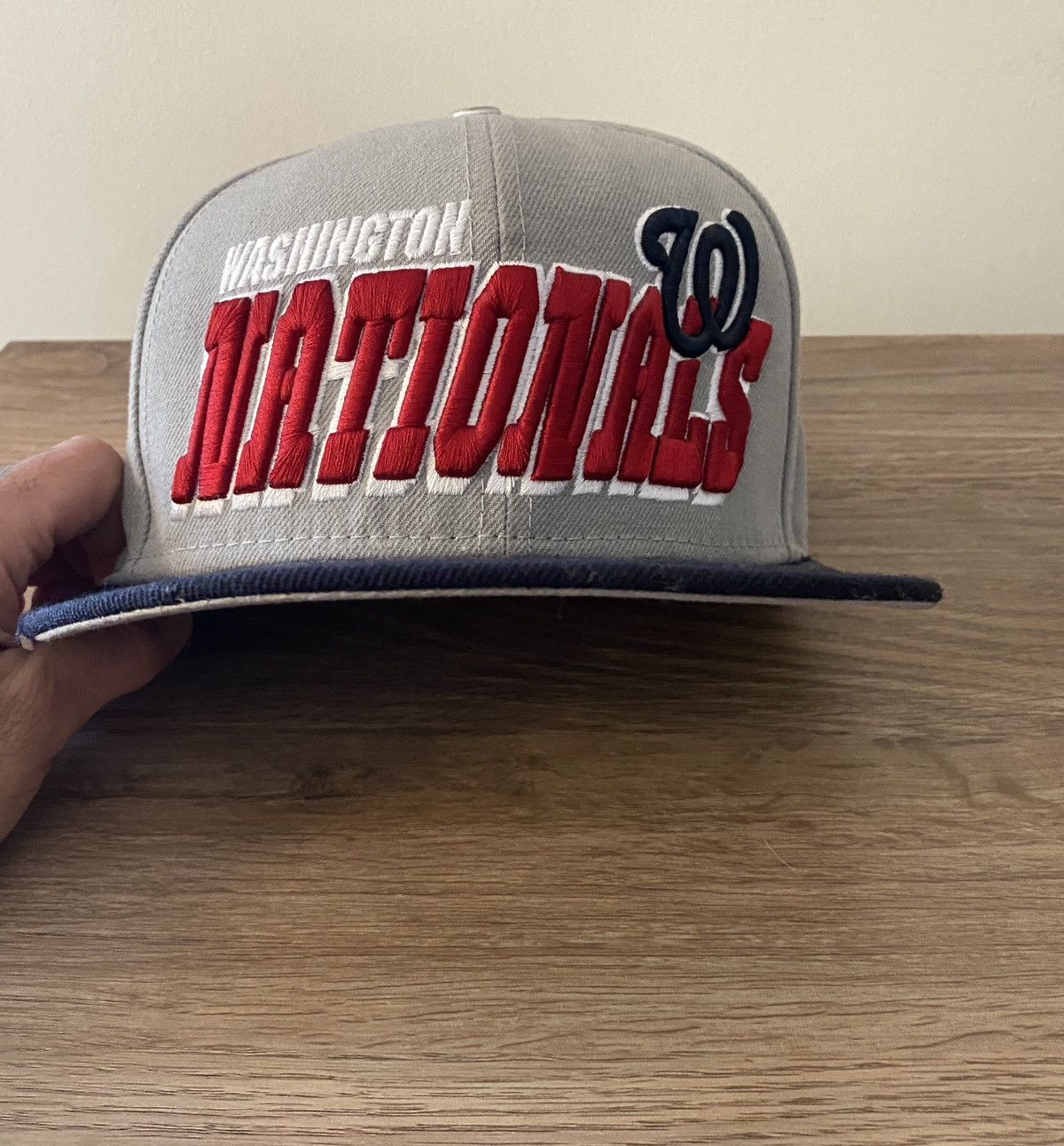MLB × New Era Washington Nationals New Era 59Fifty Fitted Hat Cap 7 3/8 Size ONE SIZE - 14 Thumbnail