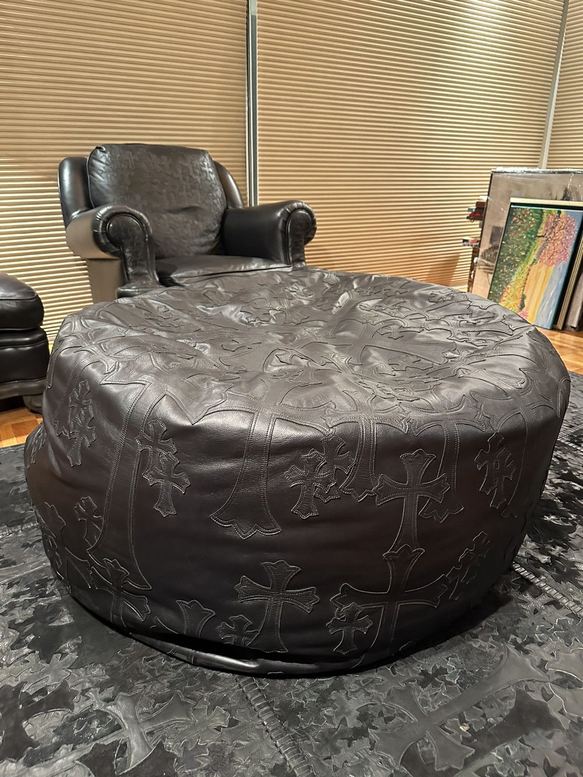 Chrome Hearts Chrome Hearts Leather Bean Bag Size ONE SIZE - 3 Thumbnail