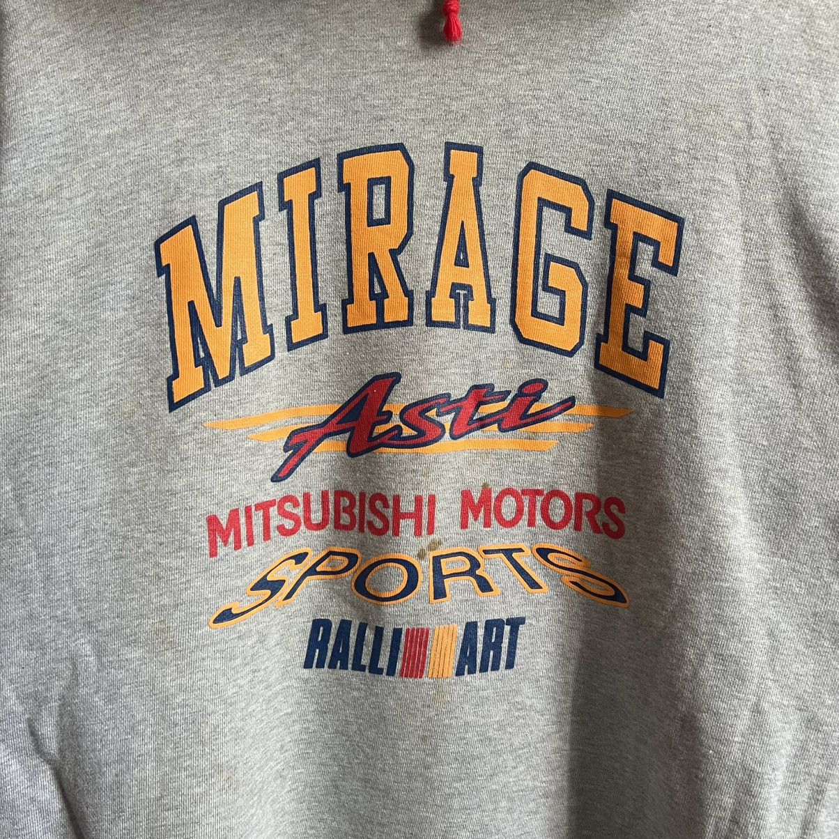 Vintage Vintage Mitsubishi Ralliart Mirage Asti Hoodie Size US L / EU 52-54 / 3 - 2 Thumbnail