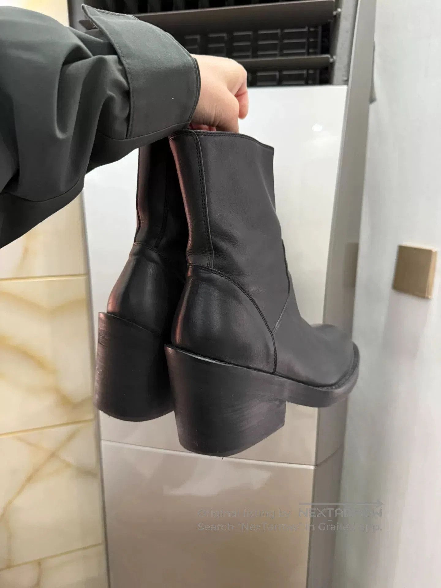 Ann Demeulemeester Ann Demeulemeester Classic Ankle Boots. Size US 7 / IT 37 - 2 Thumbnail