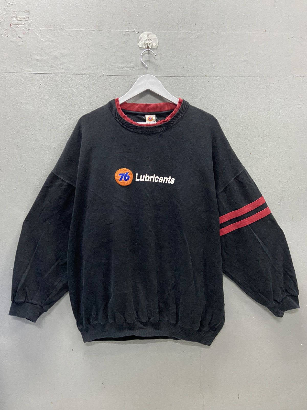 Japanese Brand 76 LUBRICANT GET THE SPIRIT SWEATSHIRT Size US XXL / EU 58 / 5 - 1 Thumbnail