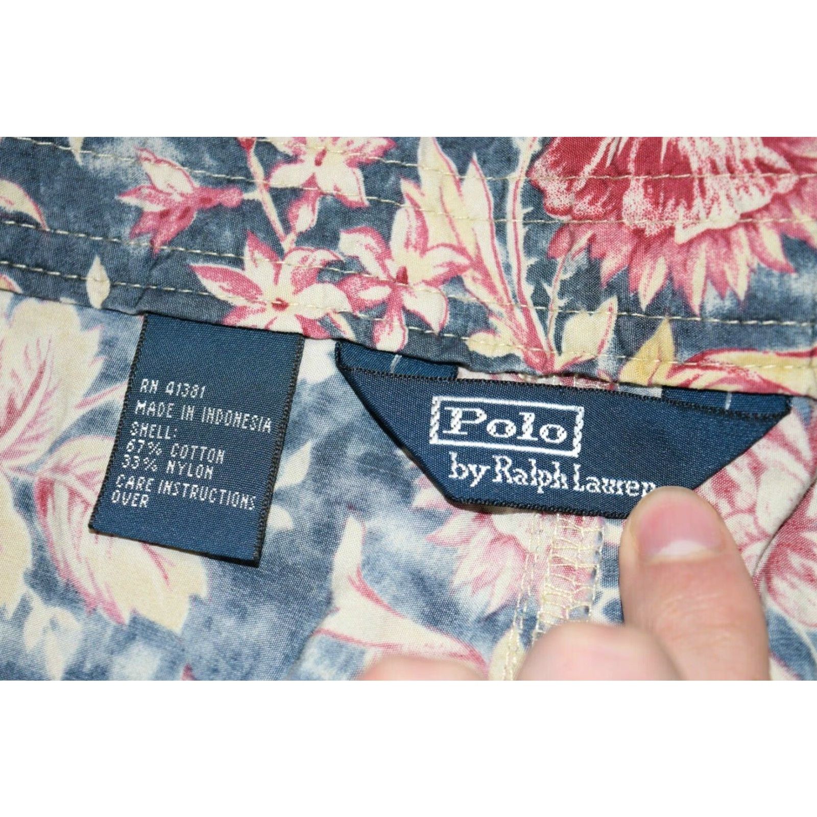 Polo Ralph Lauren VTG Polo Ralph Lauren Shorts Adult 32 Multicolor Floral Swim 90s Hawaiian Beach Mens Size US XS / EU 42 / 0 - 2 Thumbnail
