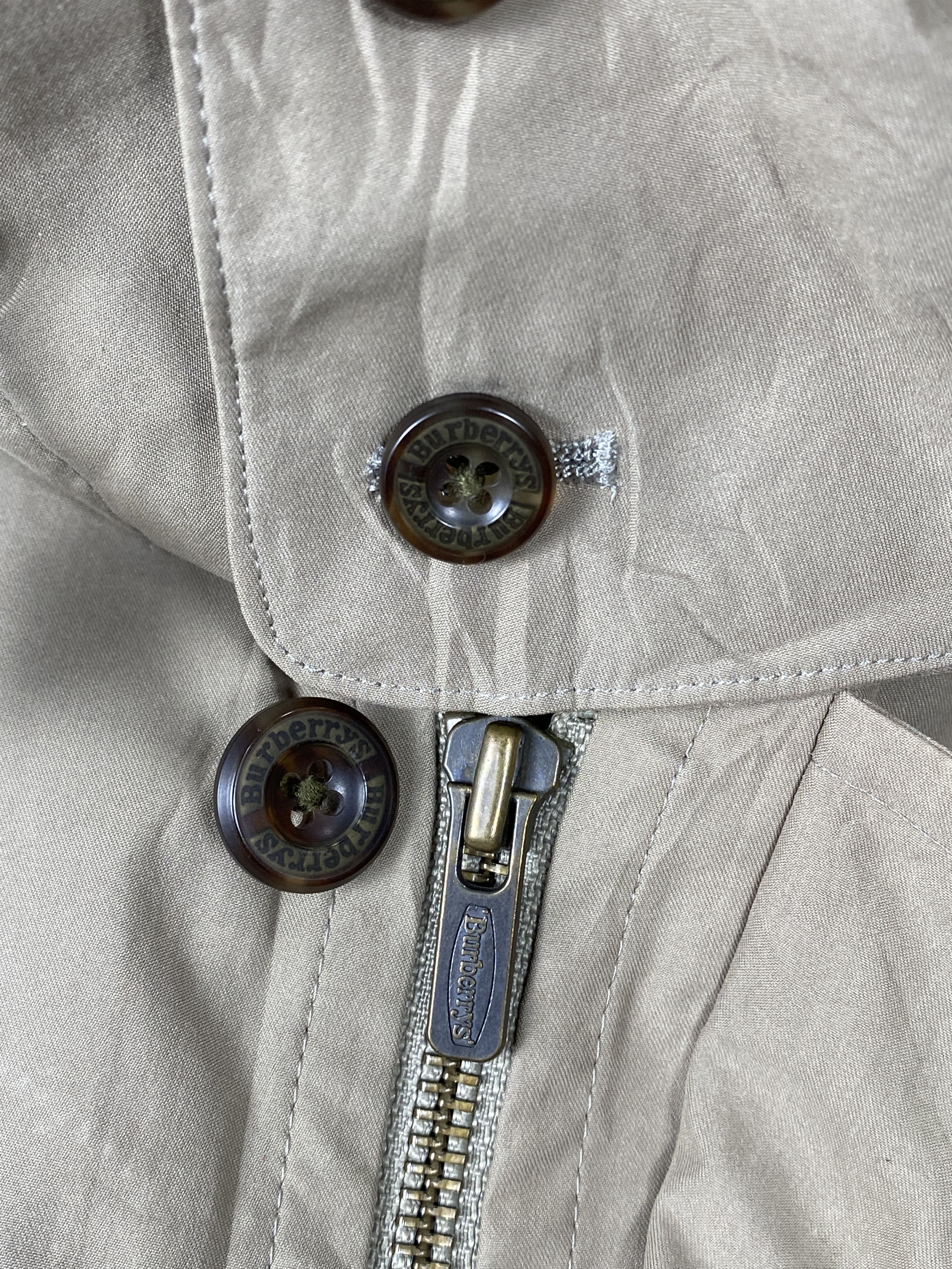 Burberry Vintage Burberry Hoodie Jacket J1932 Size US L / EU 52-54 / 3 - 3 Thumbnail