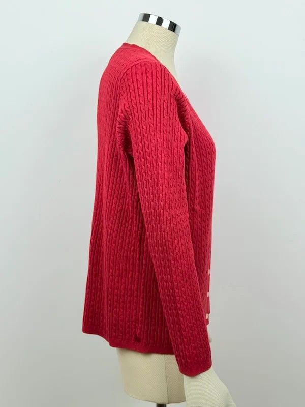 Lauren Ralph Lauren Cardigan Ralph Lauren Rosso Donna L Size L / US 10 / IT 46 - 2 Thumbnail