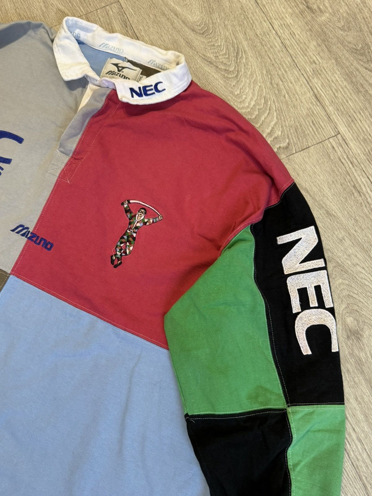 Canterbury of New Zealand 🔷Rare Vintage Harlequins Mizuno Rugby Shirt 1997/98🔷 Size US XXL / EU 58 / 5 - 3 Thumbnail