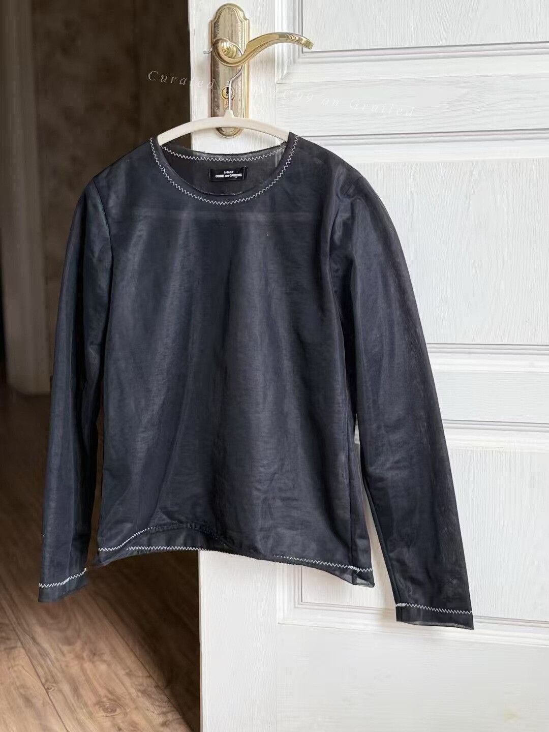 Comme des Garcons Comme des Garçons Mesh Long-Sleeve Top Size M / US 6-8 / IT 42-44 - 1 Thumbnail
