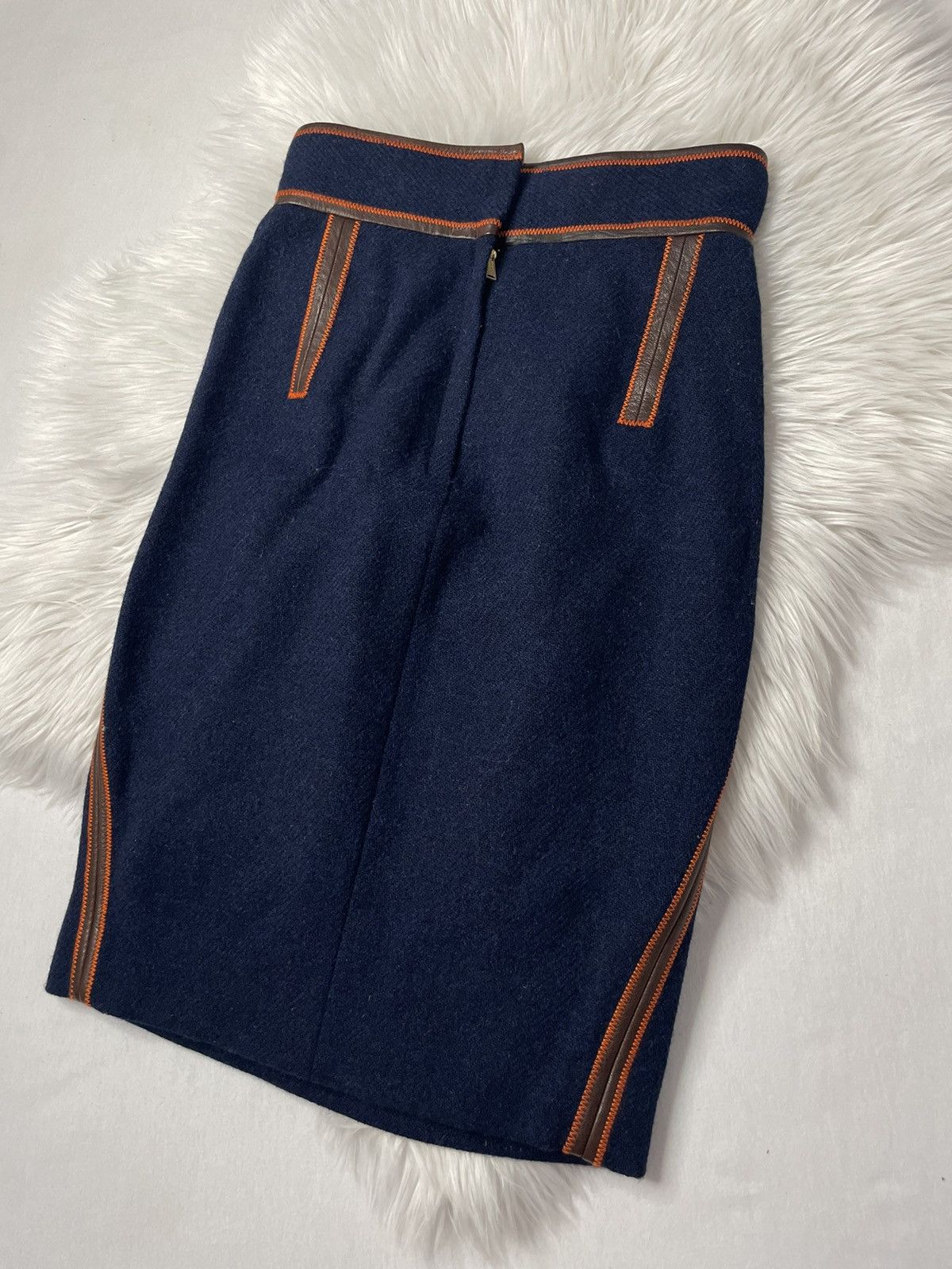 Dsquared2 Wool mid-length skirt Dsquared2 Size 28" / US 6 / IT 42 - 2 Thumbnail
