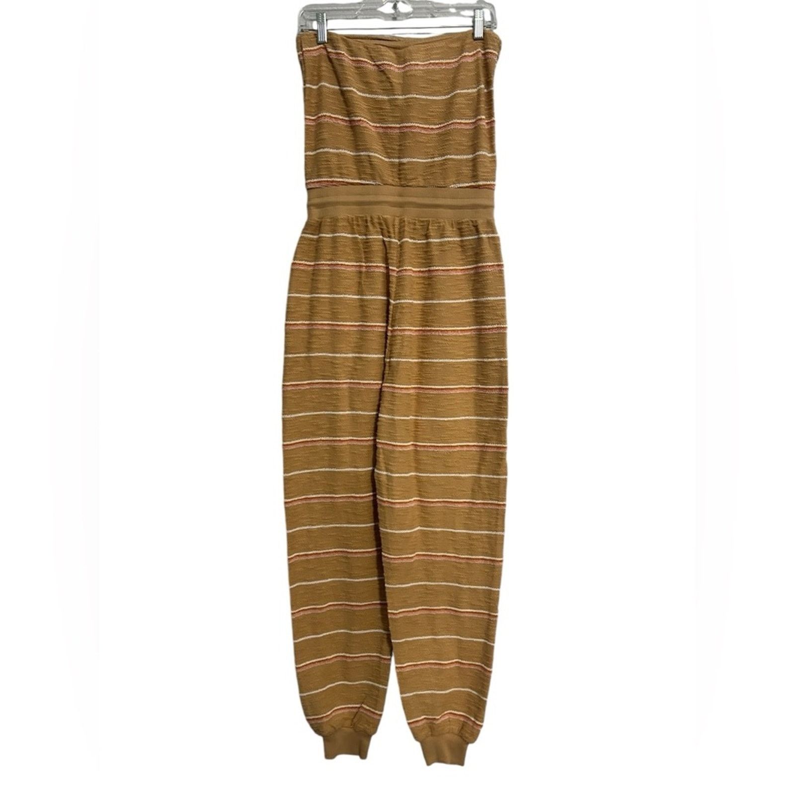 Other L Space North Shore Jumpsuit Striped Off The Shoulder NWT M Size 30" / US 8 / IT 44 - 4 Thumbnail