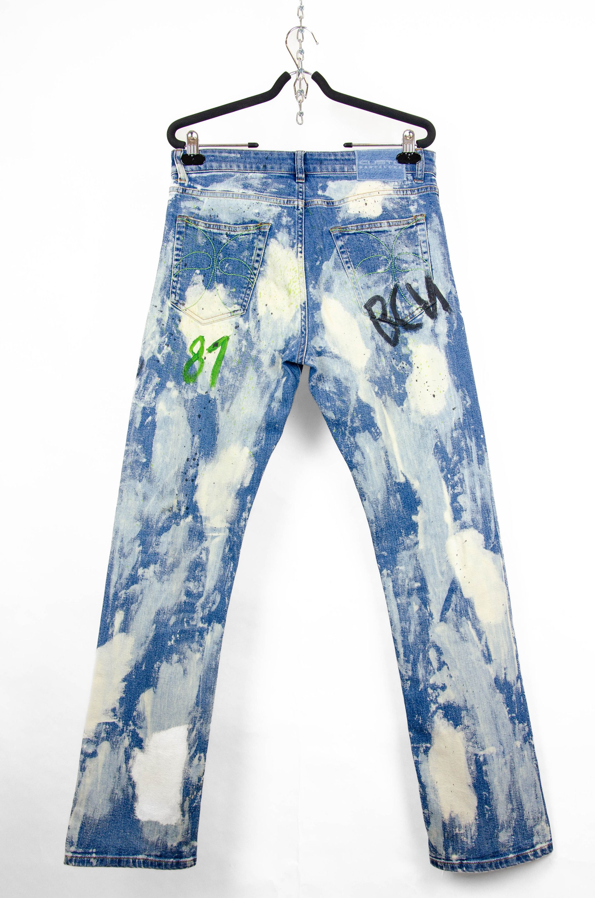 Custo Barcelona Custo Barcelona Paint Splatter Jeans – Size 30 Size US 30 / EU 46 - 2 Thumbnail